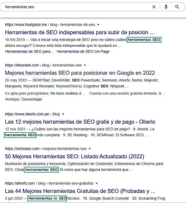 SERP-de-google-herramientas-seo